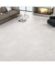 Glasiertes Steinzeug Volcanic Blanco matt/geschnitzt 60x120 Grad 1