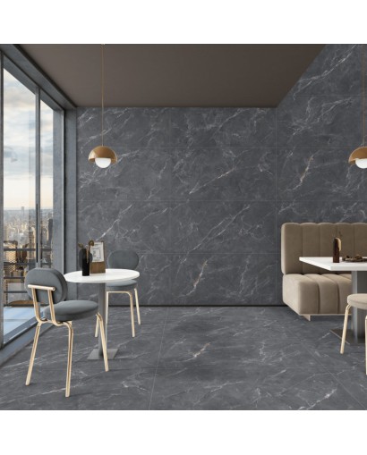 Gres szkliwiony Tokyo Nero lappato 60x120 Gat.1 – wariant wzoru (2)