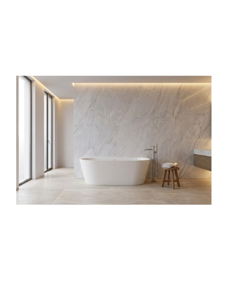 Free-standing wall-mounted bathtub Caldera 1500 - Lavita