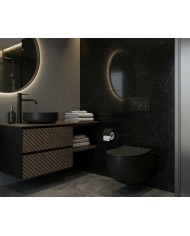 Miska wisząca Wc Brava Black 2.0 - Lavita