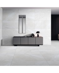 Glasiertes Steinzeug Leeya Bianco matt 60x120 Güteklasse 1