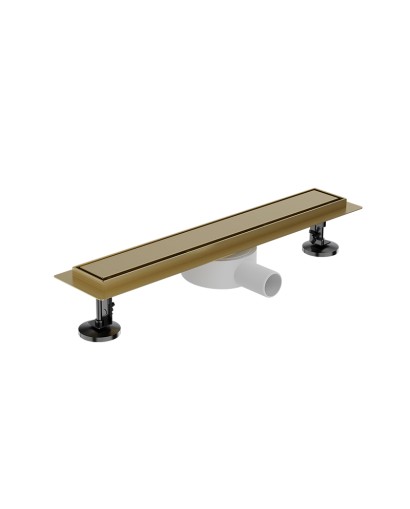 Линеен дренаж Plate Brushed Gold 600