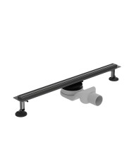 Линейный тонкий линейный слив Gunmetal 800