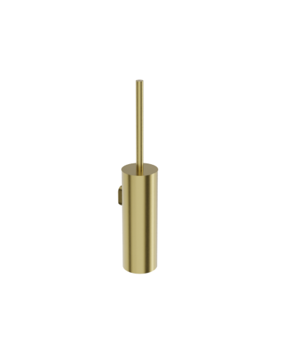 Szczotka toaletowa wisząca Senso Brushed Gold, kolor złoto szczotkowane – zdjęcie produktu