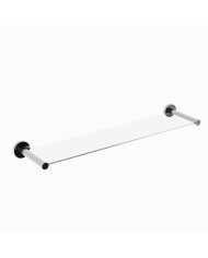 Lavita Senso Glass Shelf Chrome