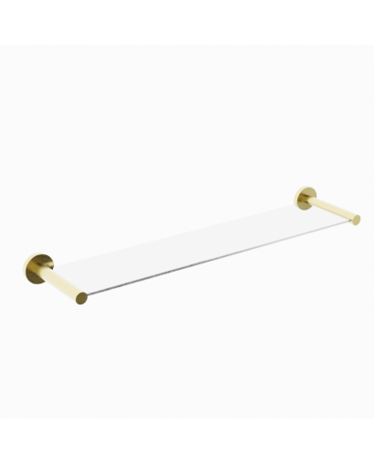 Etajeră din sticlă Senso Brushed Gold
