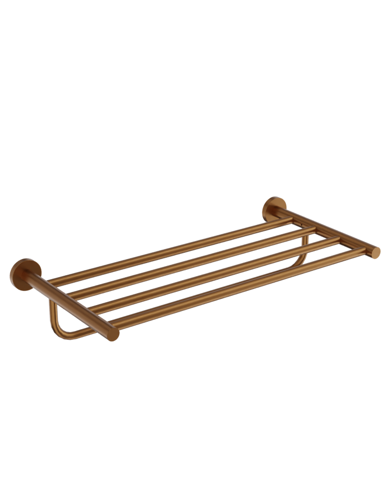 Senso Brushed Copper rankšluosčių lentyna