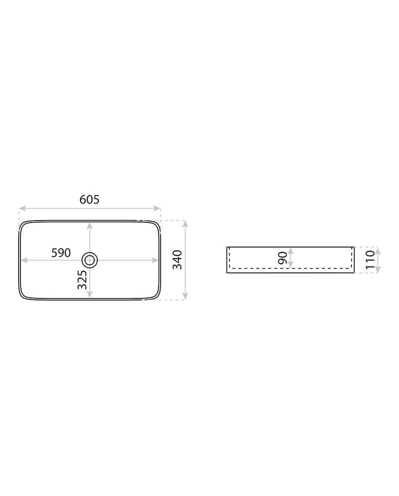 Countertop Basin Pasana