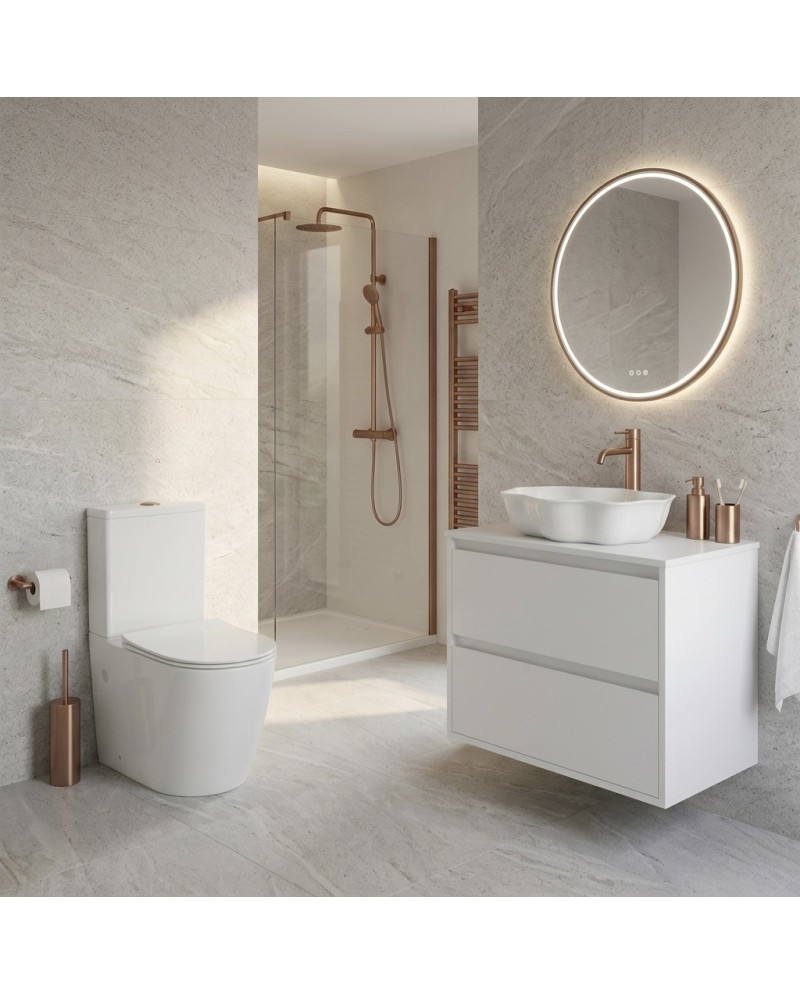 Spiegel Ersa Brushed Copper 80