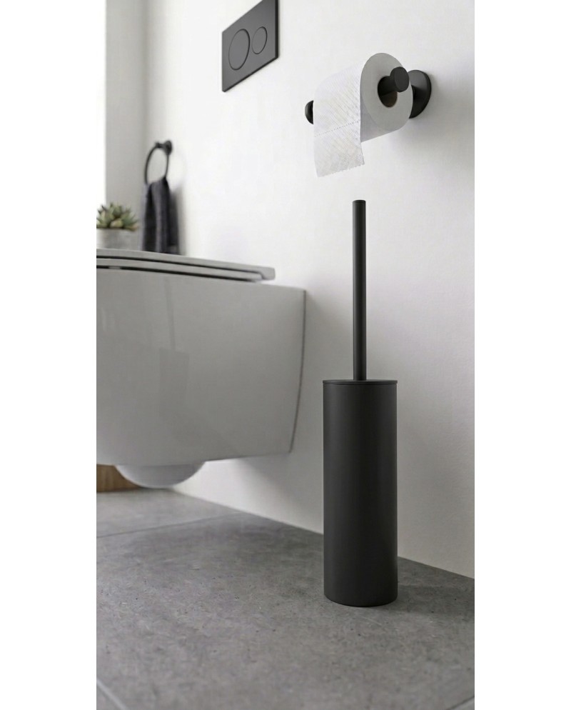 Senso fekete matt álló WC-kefe
