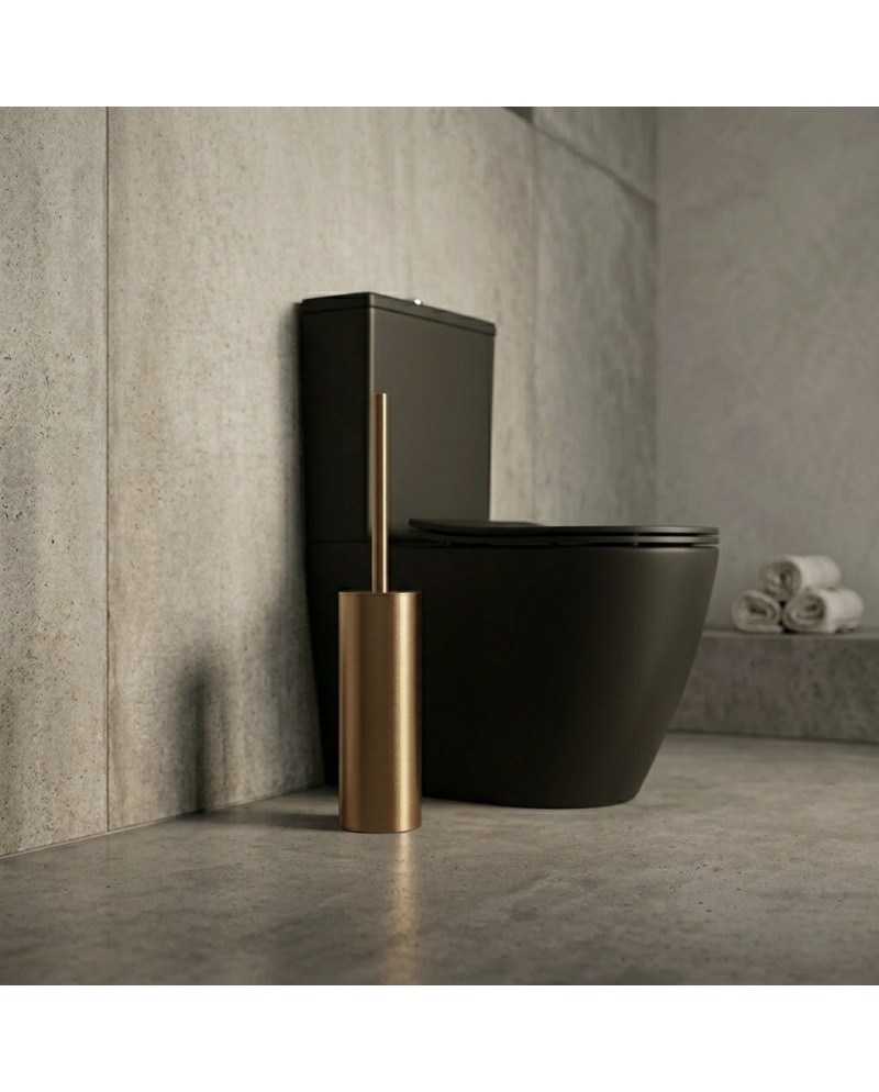 Samostojeća WC četka Senso Brushed Copper