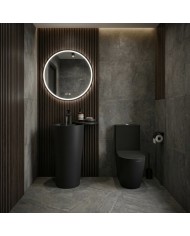 Kompaktiškas tualetas Neptun Black