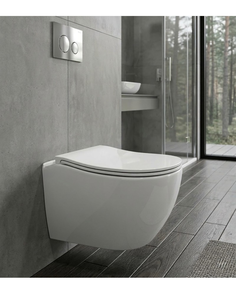 Miska wisząca WC Ergoseat 3.0 w aranżacji łazienki