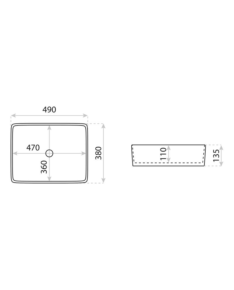 Countertop Basin Alegranza
