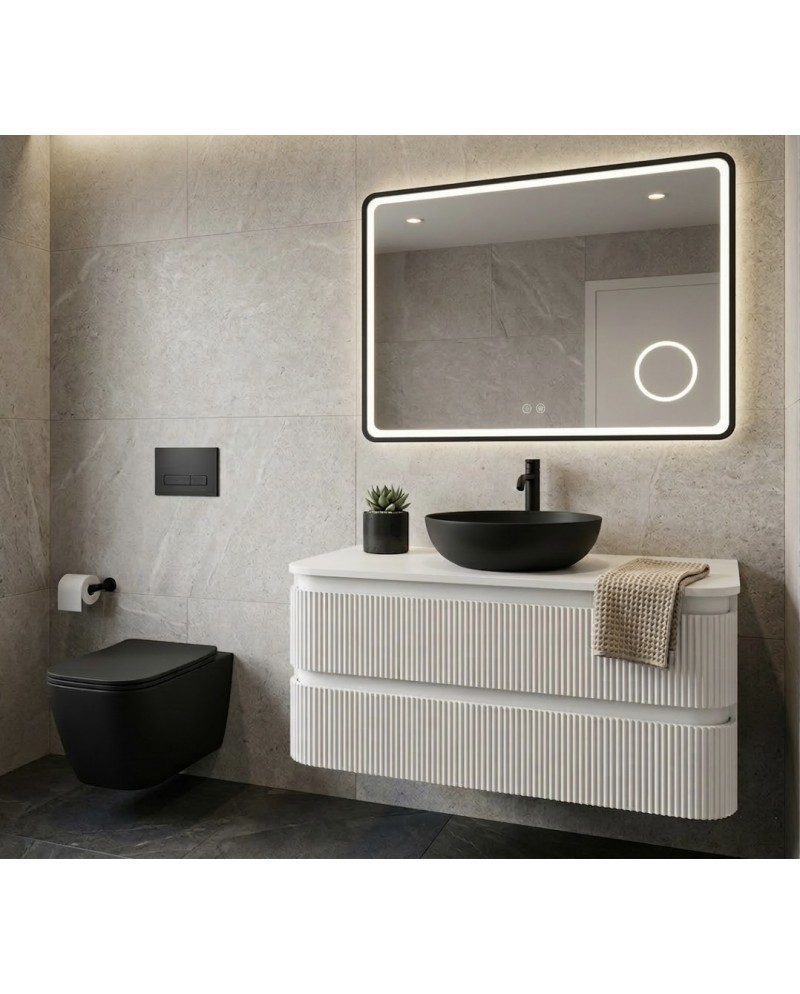Окачена тоалетна чиния Onil Black 3.0