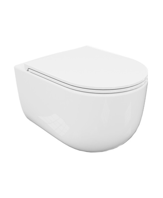Miska wisząca WC Rimo 3.0 – widok z przodu