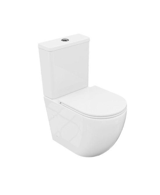 Kompakt WC Tivo 2.0, kolor biały połysk – zdjęcie produktu