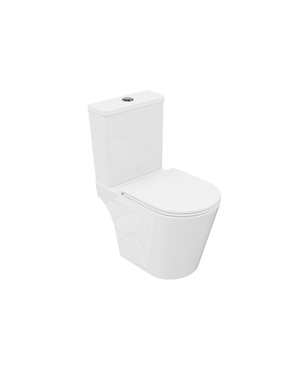Kompakt WC Neoflow 3.0, kolor biały połysk – zdjęcie produktu
