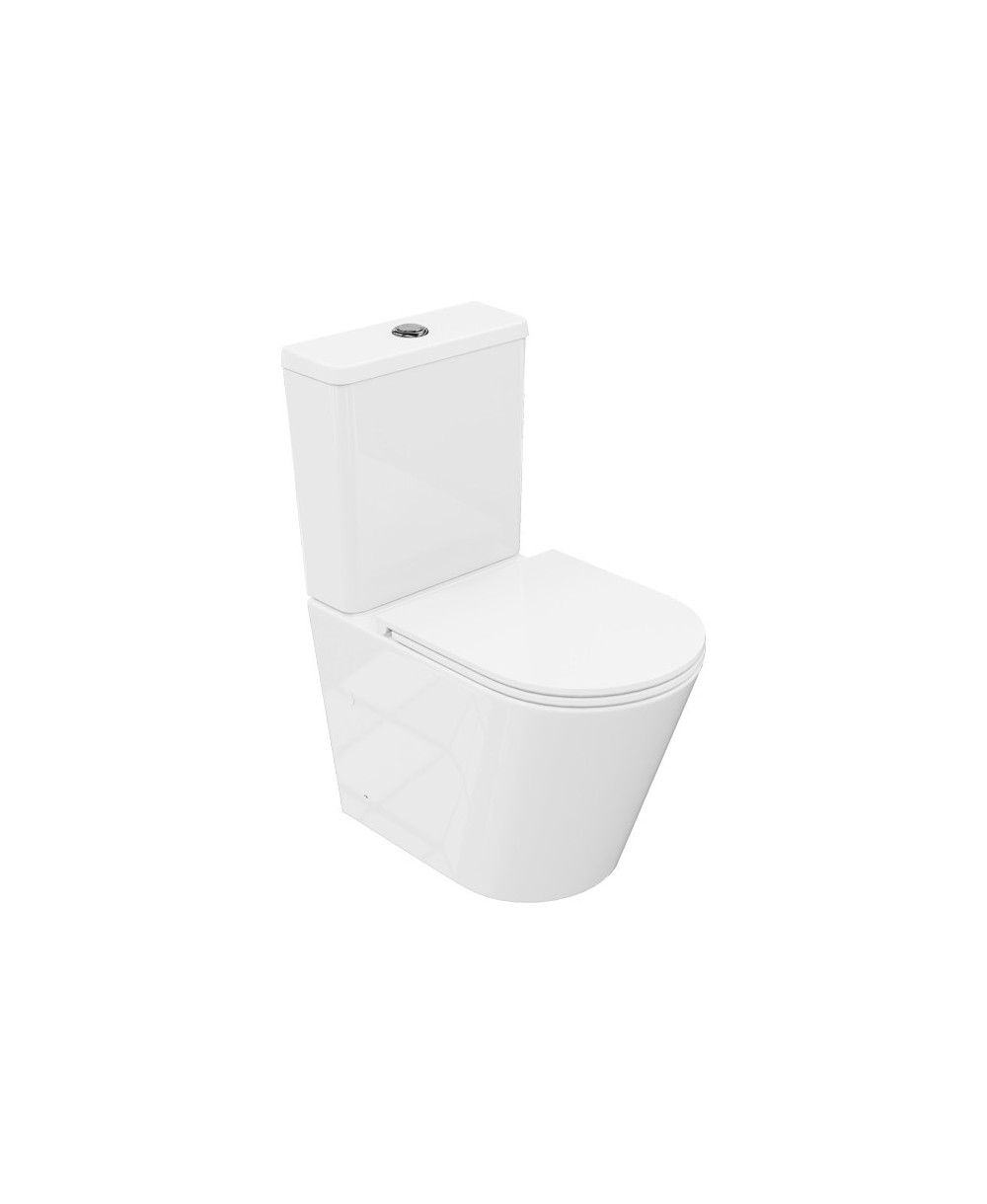 Kompakt WC Aquasense Bezrantowy Tornado - Lavita