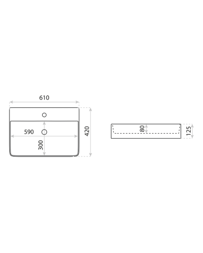 Countertop Basin Altaya