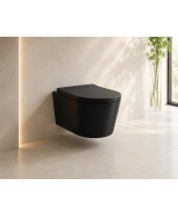 Versoni Black 3,0" závesná WC misa
