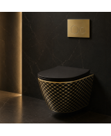 Унитаз подвесной Sofi Slim Black Night