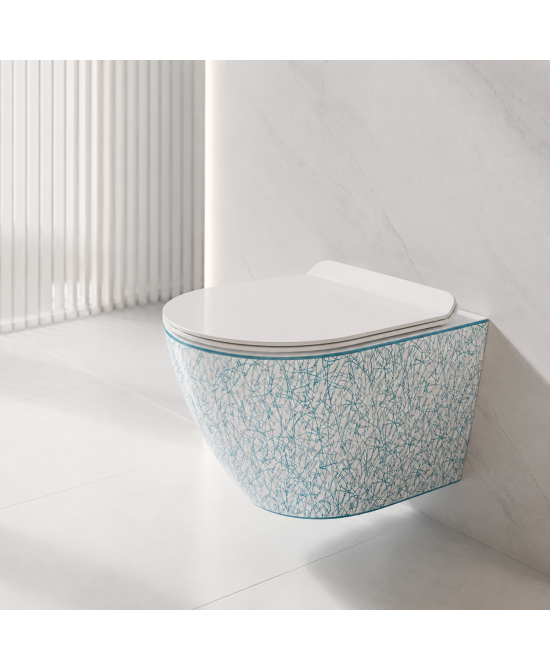 Унитаз подвесной Sofi Slim Kresz