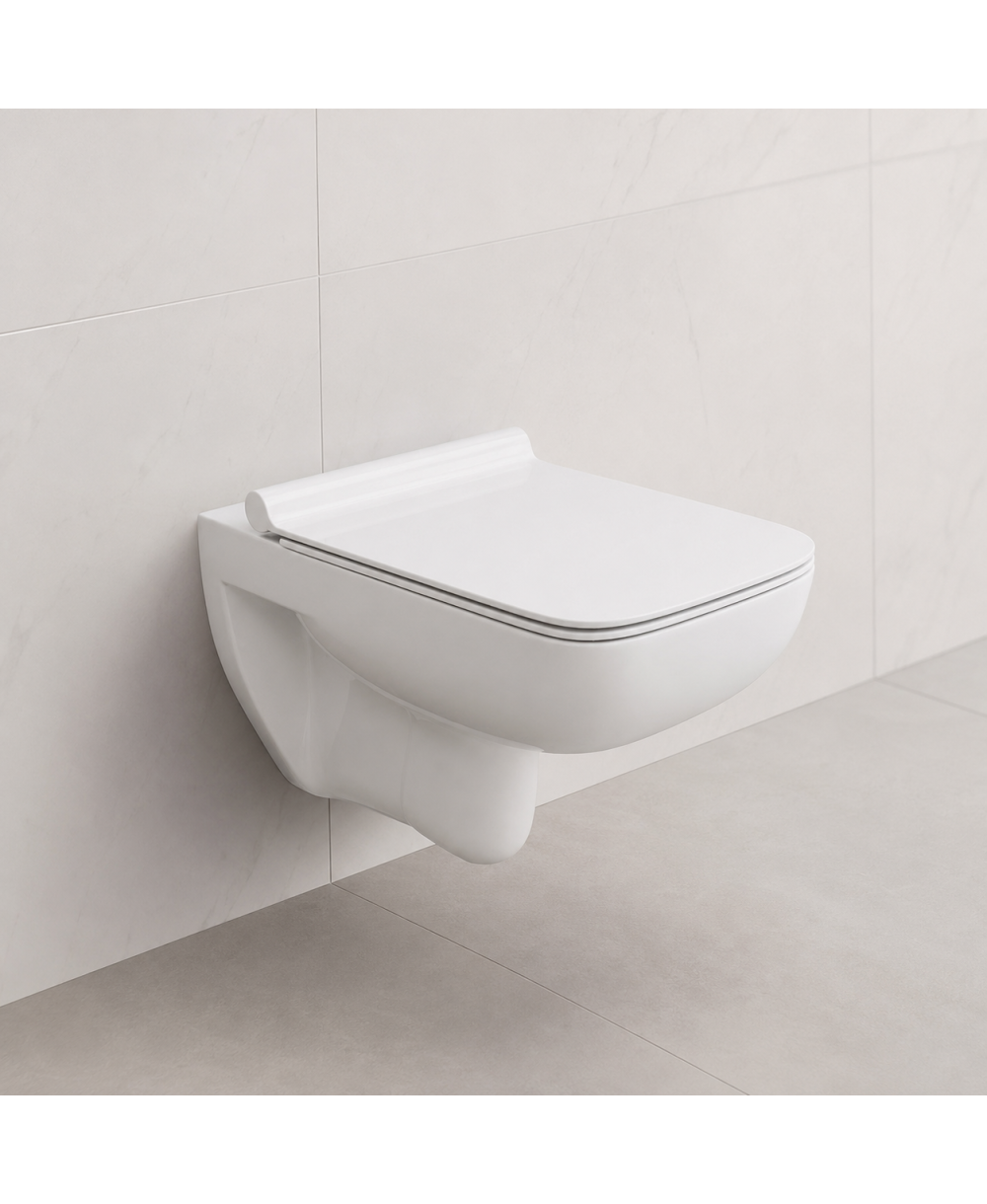 Capri Slim wandhängende Toilettenschüssel - Lavita