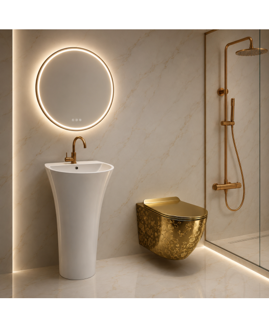 Подвесной унитаз Sofi slim Golden Eye - Lavita