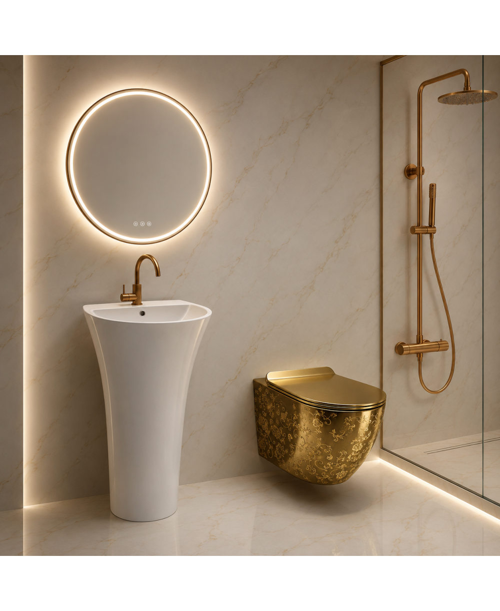 Подвесной унитаз Sofi slim Golden Eye - Lavita