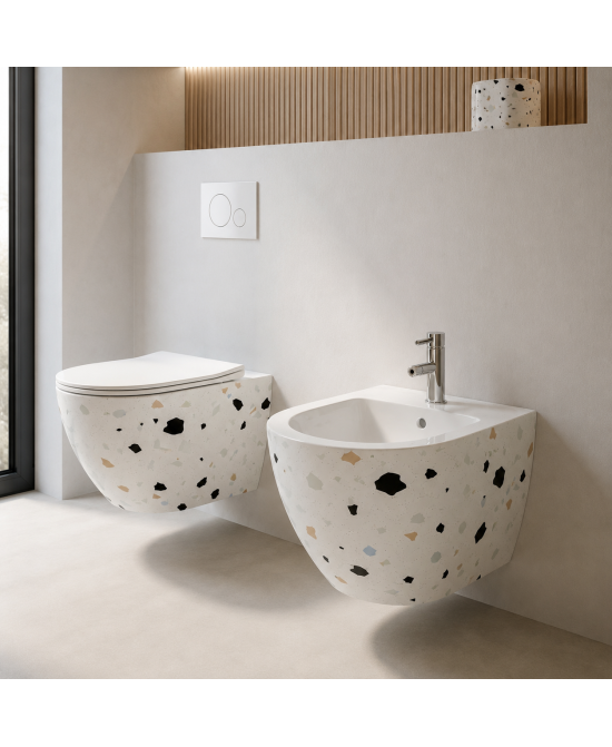 Závesný bidet Sofi Stone