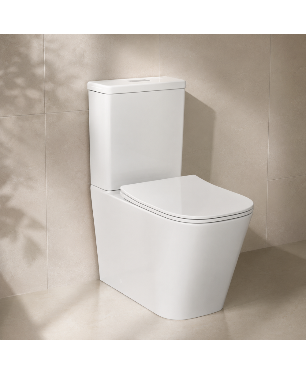 Kompakt WC Tryton 3.0 w aranżacji łazienki (2)