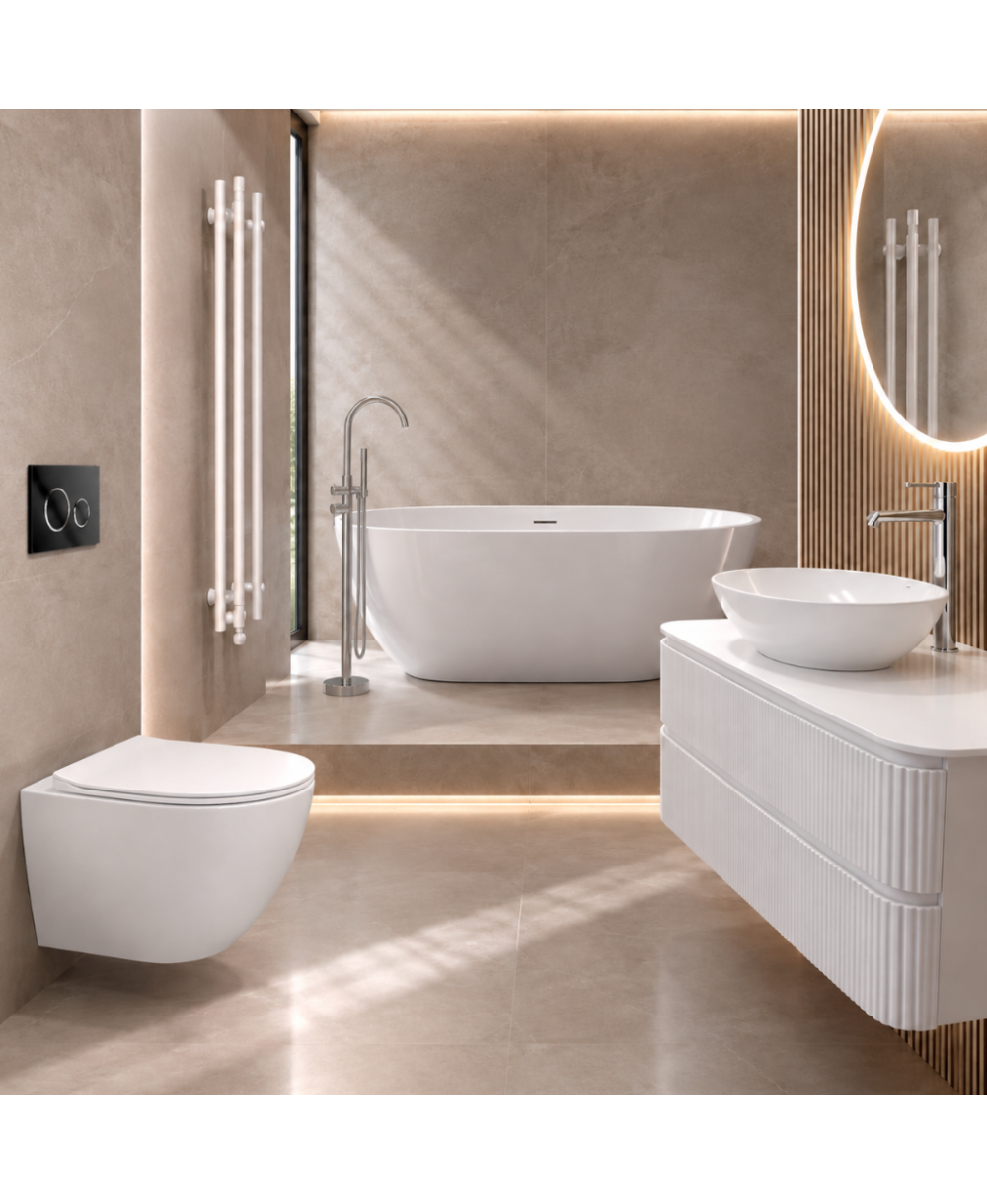 Vas WC suspendat Sofi slim White mat 3.0