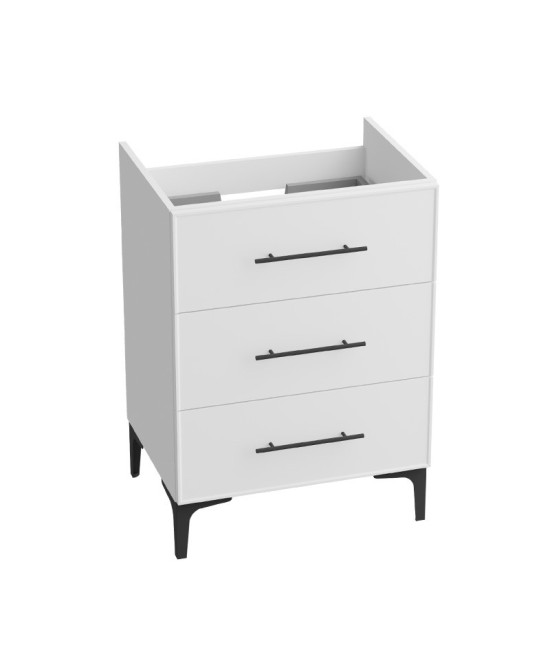 Bathroom Cabinet (Freestanding) Reno White 600