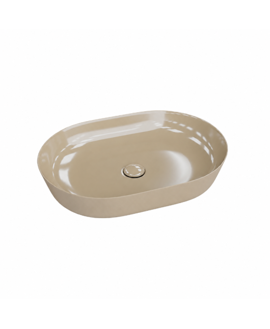 Cora Glossy/Matt Khaki praustuvas ant stalo