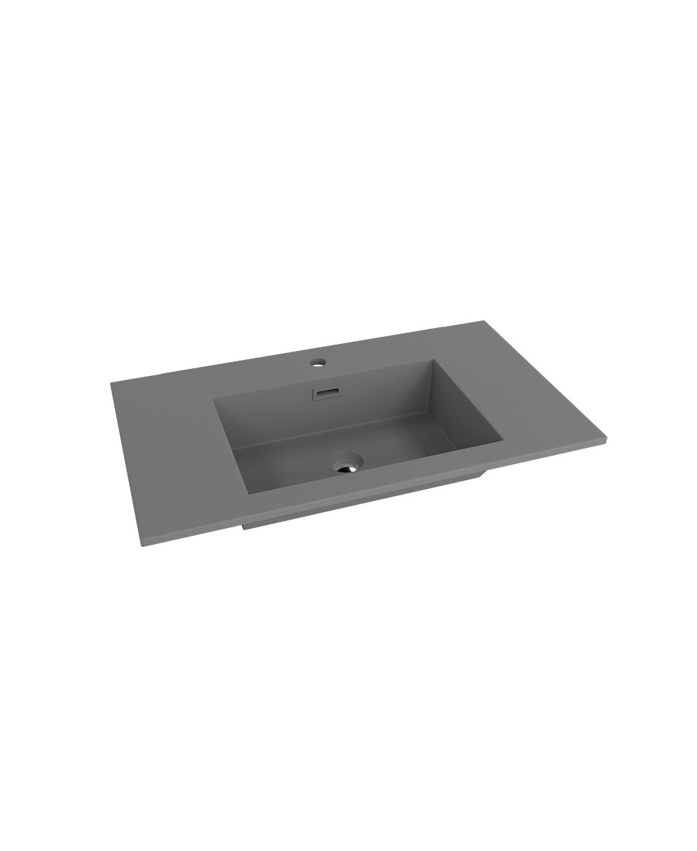 Vasque pour meuble Timber Matt Black 800