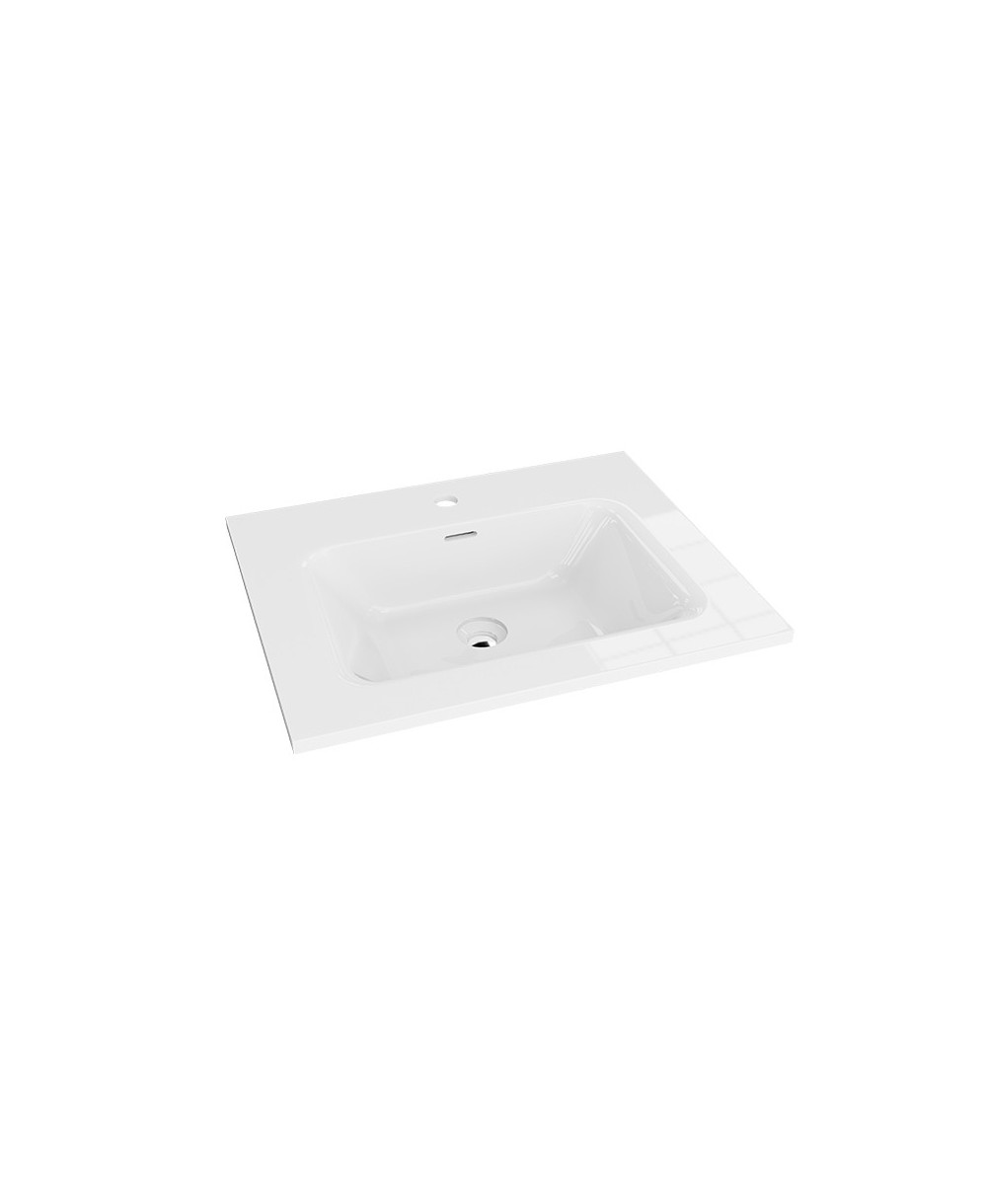 Cabinet Basin Lavita BRAID 60 glossy white