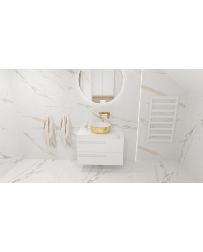 Merida Gold/White nadgradni umivaonik