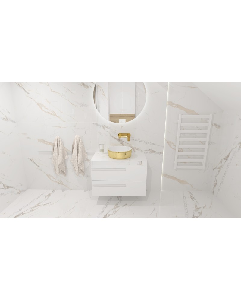 Merida Gold/White umývadlo na dosku