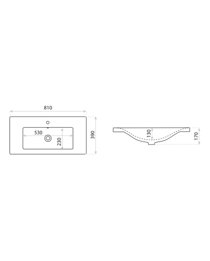 Furniture Basin Kalifornia 800