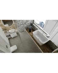 Back to wall freestanding bathtub Mensola 1700