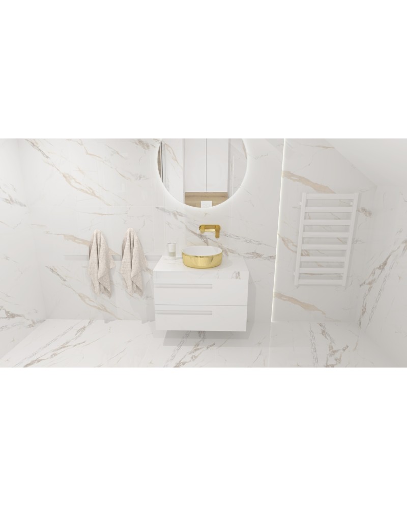 Καλοριφέρ μπάνιου Hermes White 910
