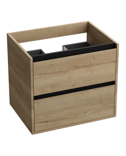 Minnesota Wood Black 600 viseći ormarić