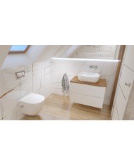 Bathroom Cabinet (Wall-Hung) Kolorado White 800