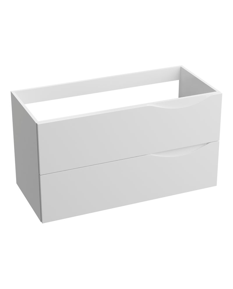 Armoire sous-lavabo suspendu Kolorado White 1000