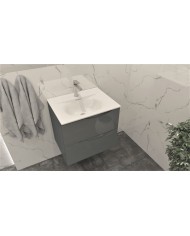 Bathroom cabinet (wall-hung) Kolorado graphite 600