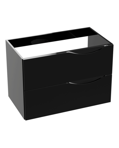 Szafka wisząca Kolorado Black Glossy 800, kolor czarny połysk – zdjęcie produktu