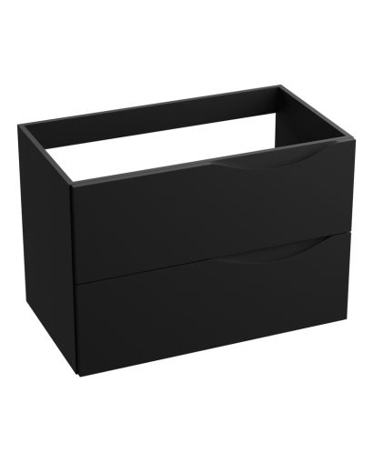 Bathroom Cabinet (Wall-Hung) Kolorado Black Mat 800