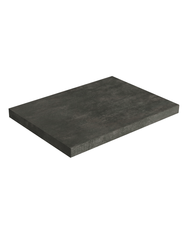 Plan de travail pour salle de bains Graphite 605x470