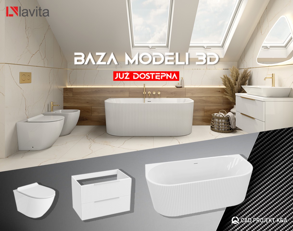 LAVITA in CAD Projekt – the perfect bathroom starts here